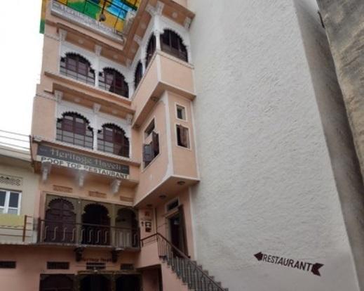 Heritage Haveli Bed & Breakfast Udaipur Eksteriør bilde